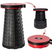 Стул раскладной туристический Telescopic stool 25 х 47 см, складной телескопический для пикника туризма рыбалки (D-2019090635)