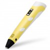3Д ручка для рисования с LED дисплеем MHz Smart 3D Pen 2 Желтая (D-2019090536)