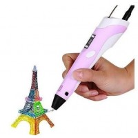 3Д ручка для рисования с LED дисплеем MHz Smart 3D Pen 2 Розовая (D-2019090538) 3Д ручка для рисования с LED дисплеем MHz Smart 3D Pen 2 Розовая (D-2019090538)