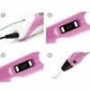 3Д ручка для рисования с LED дисплеем MHz Smart 3D Pen 2 Розовая (D-2019090538)