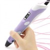 3Д ручка для рисования с LED дисплеем MHz Smart 3D Pen 2 Фиолетовая (D-2019090537)