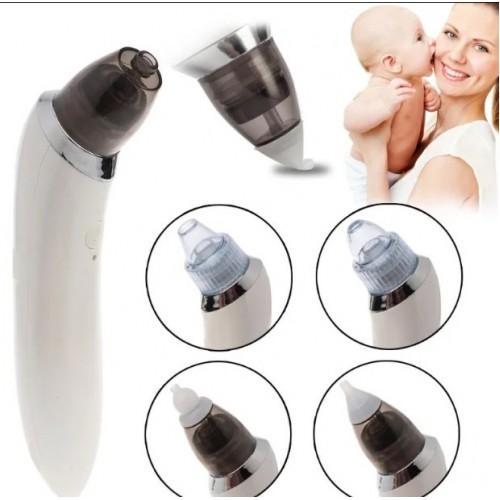 Аспиратор электронный назальный Infant electric nasal absorber +2 наконечника+ USB кабель Белый (D-2019090768)