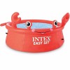Бассейн "Краб" круглый детский надувной семейный Intex 183х51 на 880л Красный (D-2019091155)