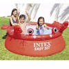 Бассейн "Краб" круглый детский надувной семейный Intex 183х51 на 880л Красный (D-2019091155)