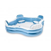 Открытый фигурный надувной семейный бассейн с ненадувным дном Intex 56475 new, 229 х 229 х 66 см 990 л (D-2019091785) Открытый фигурный надувной семейный бассейн с ненадувным дном Intex 56475 new, 229 х 229 х 66 см 990 л (D-2019091785)