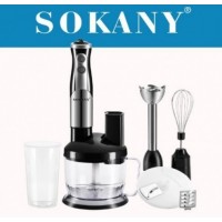 Погружной блендер домашний 8 в 1 Sokany 5011-8 многофункциональный 700 Вт (D-2019090611) Погружной блендер домашний 8 в 1 Sokany 5011-8 многофункциональный 700 Вт (D-2019090611)
