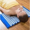 Коврик массажно-акупунктурный Acupressure Mat and Pillow Set с подушкой Синий (D-2019090624)
