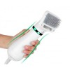 Щётка-фен для шерсти собак и кошек 2в1 PET Grooming Dryer WN-10 портативный массажёр расчёска для груминга животных Белый (D-2019090625)