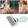 Щётка-фен для шерсти собак и кошек 2в1 PET Grooming Dryer WN-10 портативный массажёр расчёска для груминга животных Белый (D-2019090625)