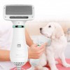 Щётка-фен для шерсти собак и кошек 2в1 PET Grooming Dryer WN-10 портативный массажёр расчёска для груминга животных Белый (D-2019090625)