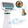 Щётка-фен для шерсти собак и кошек 2в1 PET Grooming Dryer WN-10 портативный массажёр расчёска для груминга животных Белый (D-2019090625)
