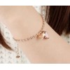 Браслет женский Love Forever на руку с напылением розового золота (D-2019090579)