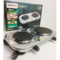 Плита настольная электроплита дисковая из нержавеющей стали RAINBERG RB-007 3500 Вт (D-2019090797) Плита настольная электроплита дисковая из нержавеющей стали RAINBERG RB-007 3500 Вт (D-2019090797)