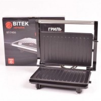 Электрогриль контактный гриль прижимной Bitek BT-7406 750ВТ (D-2019091162)