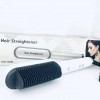 Электрическая расческа-выпрямитель плойка для выпрямления волос fast hair straightener HQT-909B Белый (D-2019091098)