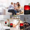 Портативный обогреватель FLAME HEATER 900 Вт с имитацией камина дуйка тепловентилятор с пультом и регулировкой температуры (D-2019090565)