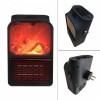 Портативный обогреватель FLAME HEATER 900 Вт с имитацией камина дуйка тепловентилятор с пультом и регулировкой температуры (D-2019090565)