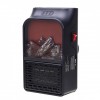 Портативный обогреватель FLAME HEATER 900 Вт с имитацией камина дуйка тепловентилятор с пультом и регулировкой температуры (D-2019090565)