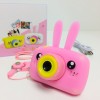 Цифровой детский фотоаппарат видеокамера зайчик Bunny GM-30 розовый (D-2019091005)