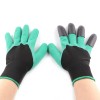 Садовые прочные водонепроницаемые перчатки Garden Genie Gloves с когтями Черно-бирюзовые (D-2019090359)