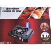Портативная туристическая газовая плита с пьезоподжигом горелка Happy Home Gas Stove BDZ 155-A Black (D-2019091193)