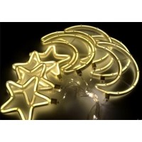 Гирлянда XMAS COPPER CURTAIN MULTI, 3X0.7 м Золотая (D-20190908634)