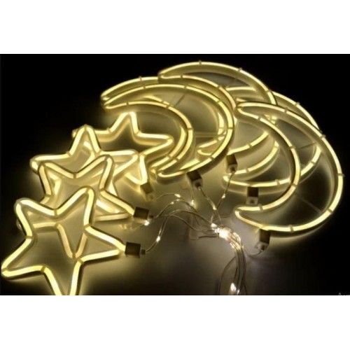 Гирлянда XMAS COPPER CURTAIN MULTI, 3X0.7 м Золотая (D-20190908634)