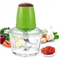 Кухонный блендер для коктейлей смузи супов салатов десертов Молния Vegetable Mixer ZS 8986 электрический мульти измельчитель овощерезка миксер Green (D-2019090816)