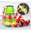 Кухонный блендер для коктейлей смузи супов салатов десертов Молния Vegetable Mixer ZS 8986 электрический мульти измельчитель овощерезка миксер Green (D-2019090816)