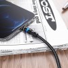 Кабель магнитный HOCO оригинал 3в1 MICRO USB LIGHTNING USB TYPE C MAGNETIC (D-2019090874)