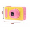 Детский цифровой фотоаппарат Baby camera детская камера Розово-Желтой (D-2019090699)