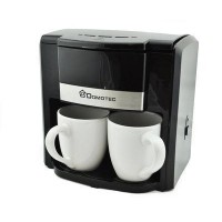 Кофеварка капельная Domotec 500 Вт + 2 чашки Черная (D-2019091583)