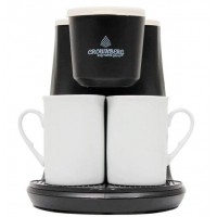 Кофеварка капельная Crownberg CB-1568 500 Вт + 2 чашки Черная (D-2019091582)