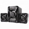 Компьютерные колонки Kisonli U-2500 BT Desktop Speaker 2.1 USB с крутым мощным сабвуфером Black (D-2019091058)