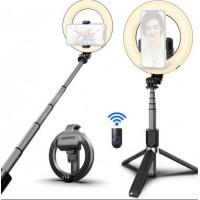 Кольцевая LED лампа для селфи Selfie stick (D-2019090851)
