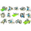 Электронный конструктор робот Solar Robot Plus 14 в 1 на солнечных батареях (D-2019090505)