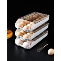 Контейнер для куриных яиц на 14 шт, лоток подставка для хранения яиц Egg Storage Box Белый (D-2019091549)