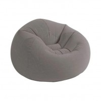 Кресло надувное Intex Beanless Bag Chair серое (D-2019091454) Кресло надувное Intex Beanless Bag Chair серое (D-2019091454)