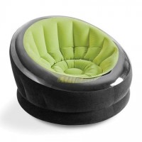 Надувное кресло интекс 112 см x 109 см x 69 см зеленое intex 68581 (D-2019092039)