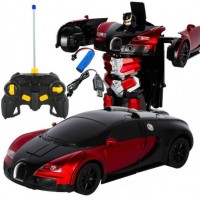 Машинка робот трансформер на радиоуправлении с пультом Автобот Bugatti Robot Car Размер Красная (D-2019090845) Машинка робот трансформер на радиоуправлении с пультом Автобот Bugatti Robot Car Размер Красная (D-2019090845)