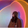 Лампа сансет Sunset Lamp 2.0 RGB c пультом управления проекционный светильник заката / рассвета лампа-ночник 16 оттенков свечения (D-2019091176)