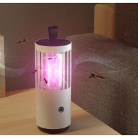 Лампа ловушка для уничтожения комаров и других насекомых до 25м.кв. Electrik Shock USB Белый (D-2019091632)