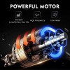 Портативный ручной массажер для тела, мышечный массажный пистолет, вибрационный ударный массажер, перкуссионный массажер 8 в 1 Fascial Gun 2 SK-668 NEW (D-2019090588)