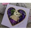 Подарочный набор мыло с мишкой Love You фиолетовый (D-2019090937)