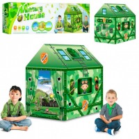 Детская игровая палатка WOW Military House игровой домик для мальчика Зеленый (D-2019090643) Детская игровая палатка WOW Military House игровой домик для мальчика Зеленый (D-2019090643)