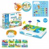 Детский STEM-конструктор TLH Puzzle Peg, 224 детали (D-2019090731)