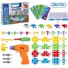 Детский STEM-конструктор TLH Puzzle Peg, 224 детали (D-2019090731)
