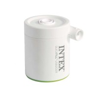 Электрический насос для надувания Intex 66637 подключение через USB портативный элетрический 200 л/мин Белый (D-2019091744)
