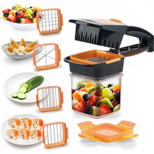 Универсальная овощерезка измельчитель Nicer Dicer Quick 5 в 1 мультислайсер (D-2019091054)