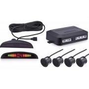 Парктроник с LED дисплеем и датчиками парковки 4 шт Assistant Parking Sensor Черный (D-2019090515)